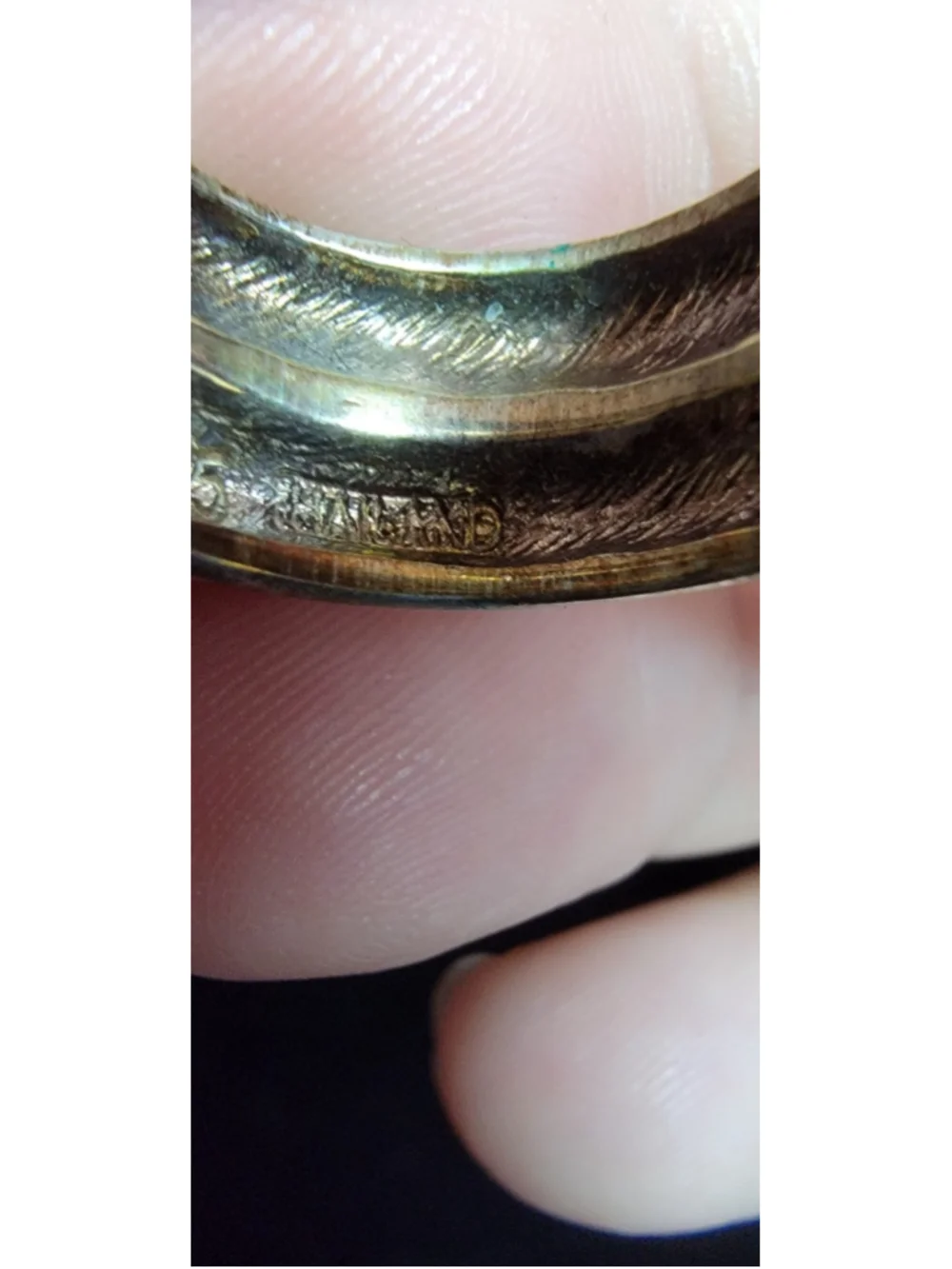 Sterling Silver Modernist Wrap Ring Size 6.5 Statement Ring 9.76g Tested 925 33